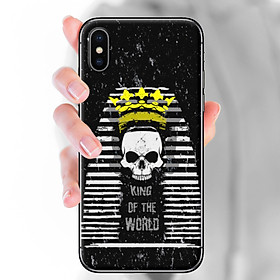 Ốp lưng dành cho iPhone XS mẫu King of the wolrd