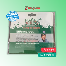 Mua KEY Kaspersky Internet Security 1 year 1 PC - Hàng chính hãng