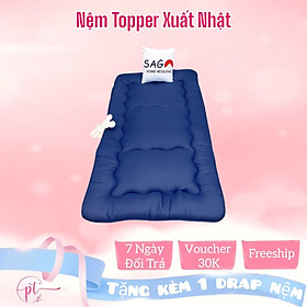 Mua Nệm Topper Nệm Bông Cao Cấp Hàng Xuất Khẩu 1MX2M 1M2X2M 1M4X2M 1M6X2M 1M8X2M Tặng Kèm Drap Nệm