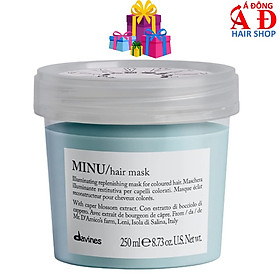 Kem ủ Davines Minu Hair Mask giữ màu tóc nhuộm chính hãng Ý 250ml