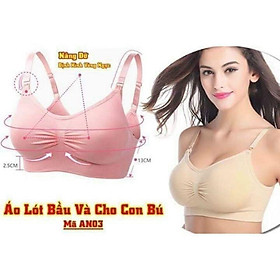 Áo lót bầu cho con bú A2 không gọng, chống chảy xệ co giãn 4 chiều