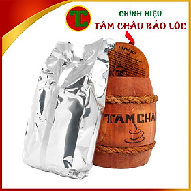 Cà Phê Hộp Trống 150G Gỗ Cao Cấp - Chính hiệu TÂM CHÂU BẢO LỘC