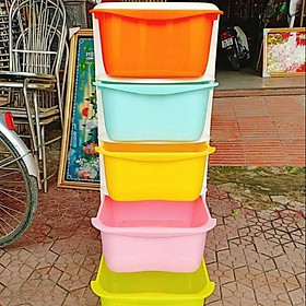 Mua Tủ nhựa 5 tầng đa sắc màu