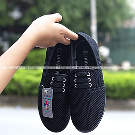 Giày lưới nữ Anh Khoa A668 LD hàng xuất Nga đế đúc liền khối siêu bền, chống hôi chân, chịu nước nhanh khô, chuyên dùng đi bộ, thể dục, thể thao, dã ngoại, du lịch - MÀU ĐEN - 37