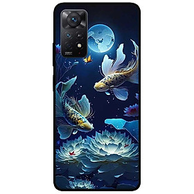 Ốp lưng cho Xiaomi Redmi Note 11 - 11S 4G - Redmi Note 11 5G - 11 Pro Q.Tế - 11 Pro N.Địa - Đôi Cá Đem - Hàng Chính Hãng