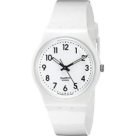 Swatch Women's GW151 White Plastic Watch