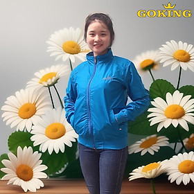 Áo khoác gió GOKING 2 lớp, form unisex cho nam nữ. Ngoài vải dù, trong lót vải cào cách nhiệt. Hàng Việt Nam chất lượng cao.