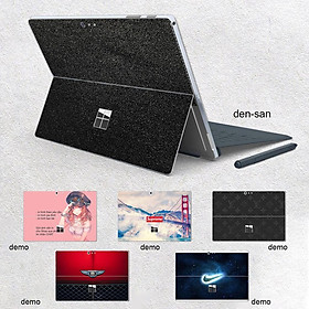 Mua Skin dán Aluminum Chrome đen sần cho Surface 3 2015  Go  Go 2  Go 3  Pro 2 3 4 5 6 7 8 X