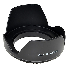 Lens Hood Có Ren Vặn Phi 67mm - Hàng Nhập Khẩu