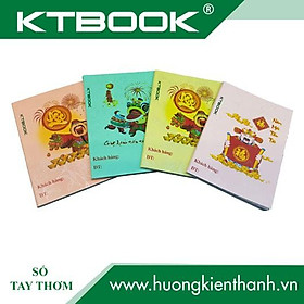 Gói 50 cuốn Sổ Tay A7 Bìa Thơm Cao Cấp Mỏng (50 cuốn/gói)