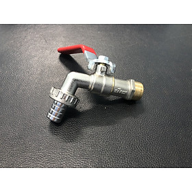 Mua Vòi đồng tay thép bọc nhựa mềm BÄREN- DN15-BR104