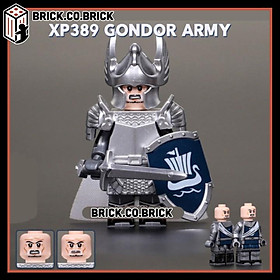 Đồ chơi Lắp ráp Xếp hình Lính trung cổ Đội bảo vệ Pike Guard của Hiệp sĩ minifig KT1051