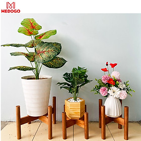 Mua ĐÔN GỖ TRÒN ĐỂ CÂY CẢNH TRANG TRÍ NHÀ CỬA  ĐÔN GỖ ĐỂ CHẬU HOA BẰNG GỖ THÔNG ĐẸP ĐG-01