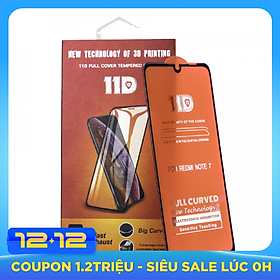 Kính cường lực 11D Xiaomi Redmi Note 7 Full viền Đen