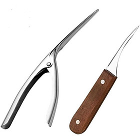 Mua Dụng Cụ Làm Sạch Tôm Hai Đầu  Dao Làm Lòng Gà  Mổ Cá Cạo Vảy  Lột Bóc Vỏ Tôm  Cua Sò  Dụng Cụ Nhà Bếp Đa Năng