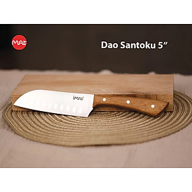 Mua Dao Santoku nhỏ 5  iMat cán gỗ