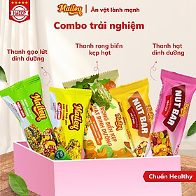Combo trải nghiệm hương vị Snack healthy lành mạnh ăn vặt giảm cân giữ dáng đẹp
