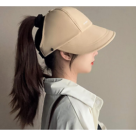 Mũ nữ phong cách Hàn mới, nón nữ vành lưỡi trai cao cấp chống tia UV