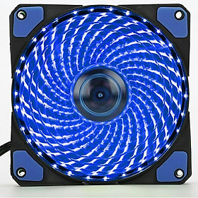 Fan Case 12cm LED 33 Bóng xanh 