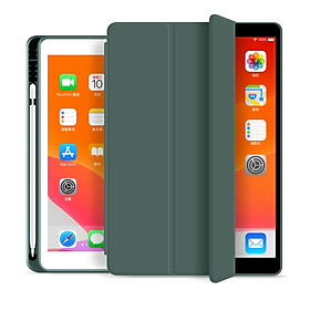 Bao Da Smart Cho iPad 9.7inch Air, Air2, Pro9.7, Gen 5, Gen 6 TPU Silicon Mềm Có Khay Đựng Bút Pencil