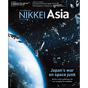 Hình ảnh sách Tạp chí Tiếng Anh - Nikkei Asia 2023: kỳ 7: EYES ON THE SKIES