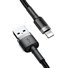 Cáp sạc iPhone Baseus cafule Cable USB For lightning bện dù siêu chắc - Hàng chính hãng