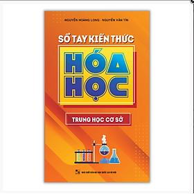 Sách - Sổ Tay Kiến Thức Hóa Học Trung Học Cơ Sở. Tặng bút/ sổ tay