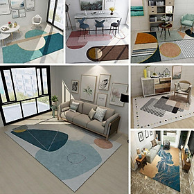 Mua Thảm Nhung Trang Trí Phòng Khách Phòng Ngủ Hình Học Sang Trọng PA9481 size 140x200cm - 4
