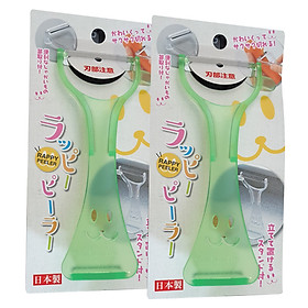 Mua Dụng Cụ Gọt Rau  Củ  Quả Nhanh Chóng (Màu Xanh) - Nội Địa Nhật Bản