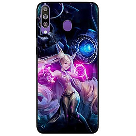 Ốp lưng dành cho Samsung M30 - M30s - M31 mẫu Mỹ Nữ Tóc Hồng