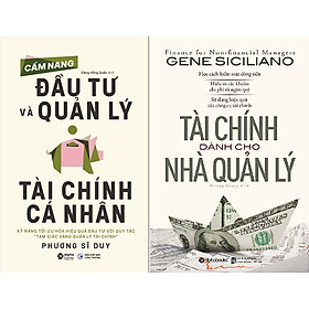 Hình ảnh Combo Sách - Cẩm Nang Đầu Tư Và Quản Lý Tài Chính Cá Nhân + Tài Chính Dành Cho Nhà Quản Lý