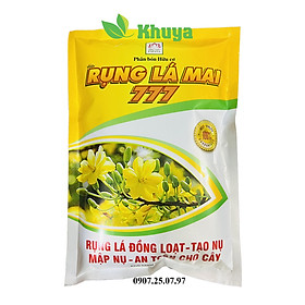 Mua Phân bón hữu cơ Rụng Lá Mai 777 Đồng Loạt - Tạo Nụ - Mập Nụ - An Toàn Cho Cây