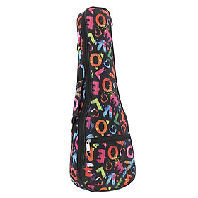 21/23/26'' Ukelele Carrying Case Uku Padded Backpack Bag 21inch Style1