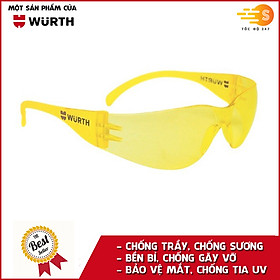 Mua Kính bảo hộ mắt siêu bền chống bụi  trầy xước  gãy chuyên dụng Wurth WU-SG
