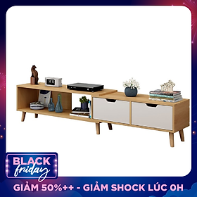 Kệ tivi để sàn - Kệ,tủ tivi thông minh có thể thay đổi kích thước - Kệ tivi hiện đại phong cách Bắc Âu - Giao màu ngẫu nhiên