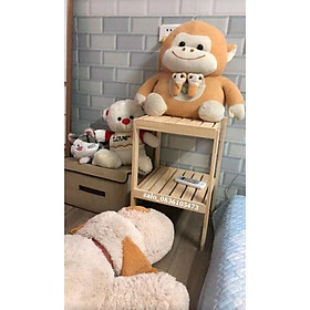 Mua Kệ để đồ 2 ngăn bằng gỗ