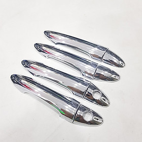 Ốp Tay và Hõm Cửa mạ Crom dành cho xe KIA Morning 2012-2018