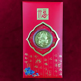 Bao lì xì đồng xu con Trâu cute màu vàng có 4 mẫu hình Trâu, Quà tặng tiền lì xì nhân dịp năm mới 2021 - TMT Collection.com - SP005044