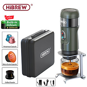 Mua Máy pha cà phê cầm tay Espresso 3 trong 1 thương hiệu HiBREW H4A  H4B sử dụng được trên ô tô  áp suất 15bar