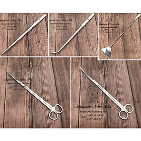 BỘ KÉO NHÍP INOX 2 MÓN - 3 MÓN - 4 MÓN giá siêu rẻ