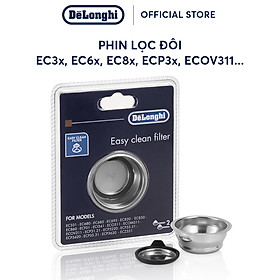 Mua  Hàng chính hãng  Phin lọc đôi cho máy pha cà phê DeLonghi EC3x  EC6x  EC8x  ECP3x  ECOV311 ...
