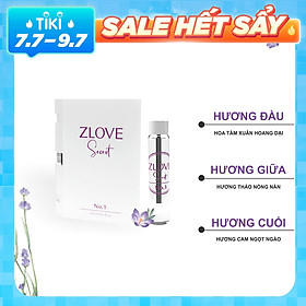 Nước Hoa Vùng Kín Zlove Secret -Hương Thơm Ngọt Ngào, Nữ Tính - Lưu Giữ Mùi Hương Cả Ngày (1ml)