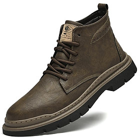 Phong cách mới nhất Giày bốt Martin cỡ lớn giày lưới chống mài mòn màu đỏ giảm giá mới nhất giày đôi giày công sở - danh sách đen