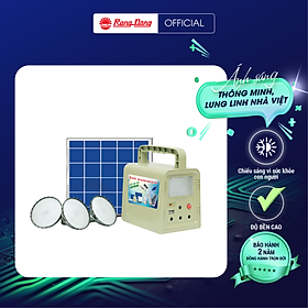 Mua  Chính hãng  Bộ tích điện đa năng Rạng Đông Model: LD01.SL 5W  dùng cho chiếu sáng khẩn cấp  mất điện  dùng khi cắm trại  sinh hoạt vui chơi ngoài trời  gian hàng  chợ đêm