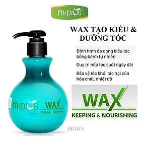 Wax Tạo Nếp Tóc Và Dưỡng Tóc M.Pros 300ml [Xanh Dương]