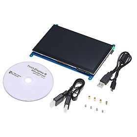 Mua Màn Hình 7Inch HD 800x480 Cảm Ứng Dùng Cho Máy Tính Raspberry Và Các Thiết Bị Khác(Kèm Phụ Kiện)