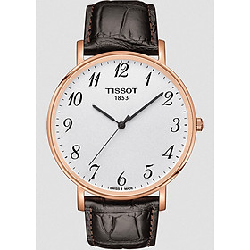 Đồng Hồ Nam Dây Da Tissot-T109.610.36.032.00 3K Sht Vỏ Vàng Hồng
