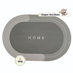 Mua Thảm lót sàn nhà tắm siêu thấm (LOẠI 1)- Thảm chùi chân Home chống trượt nhanh khô- Thảm chân Silicon decor nhà siêu mịn