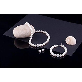 Bộ trang sức ngọc trai truyền thống - VNT0111
