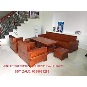 Mua Bàn ghế đối hộp gỗ gõ đỏ BG049